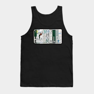 New Hampshire License Plates Tank Top